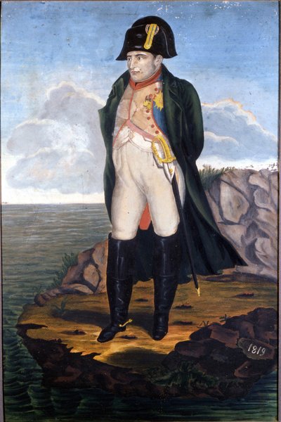Napoleon i S:t Helena av Unknown artist