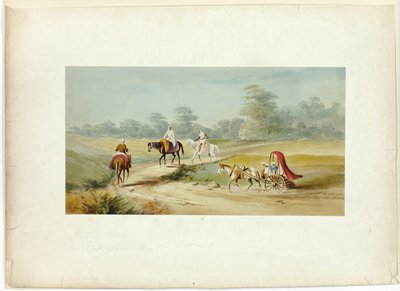 Infödda reser i Indien av Unknown artist
