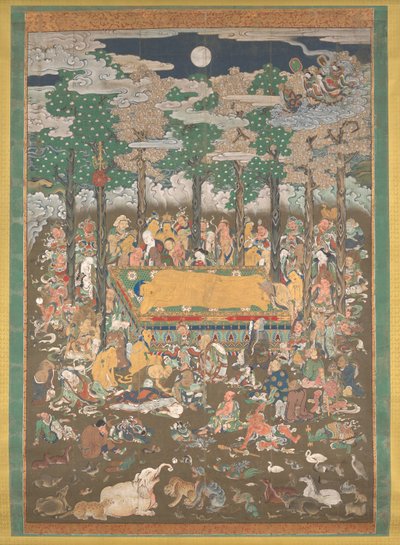 Nehan: Buddhas död av Unknown artist