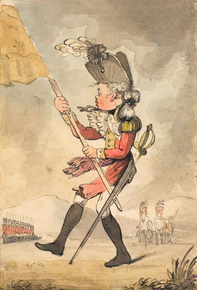 ?O La! O La! kära ljuva vind reserv men tills jag passerar Generalen?, 1796. av Unknown