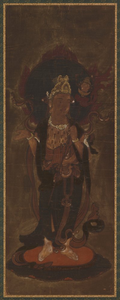 En av de tolv deva: Emma-ten (<em>Yama</em> eller <em>Suyama-deva</em>?) av Unknown artist