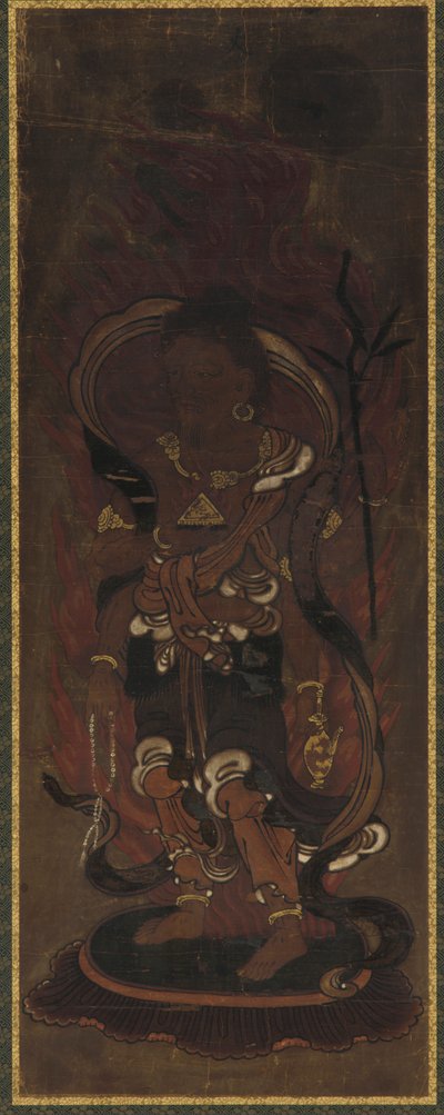 En av de tolv deva: Kwa-ten (<em>Agni</em>) av Unknown artist