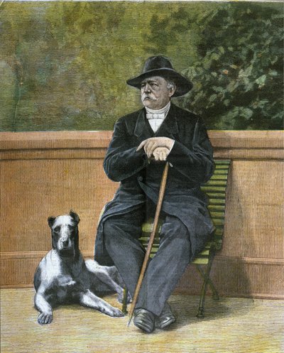 Otto, Prins von Bismarck (1815 - 1898), tysk statsman. av Unknown artist