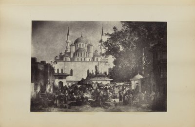 [Målad vy av Konstantinopel] av Unknown artist