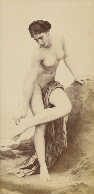 [Målning av kvinnlig nakenbild] av Unknown artist