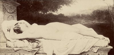 [Målning av kvinnlig nakenbild] av Unknown artist