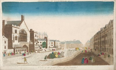 Palace of Westminster av Unknown artist
