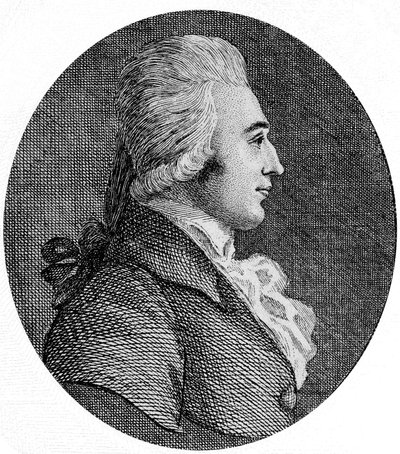 Paul Wranizky (Wranitzky) tjeckisk kompositör, violinist och dirigent - Pavel Vranicky (1756 -1808), tjeckisk kompositör och violinist av Unknown artist