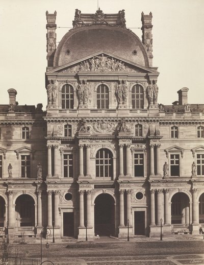 Pavilion Richelieu, Louvren, Paris av Unknown artist
