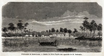 Penitencier of Saint Louis of French Guyana, organiserad uteslutande för avverkning på uppdrag av regeringen, etablerad 1859 som en förlängning av penitencier of Saint Laurent som blev otillräcklig, de var helt oberoende, men belägna fou av Unknown artist