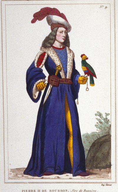 Peter II, Sire de Beaujeu, hertig av Bourbon (1439-1503). av Unknown artist