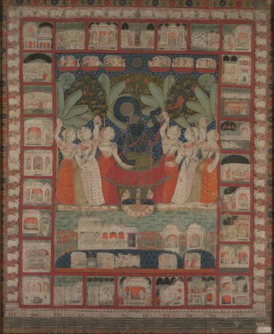 Pichwai av Shri Nathji av Unknown artist