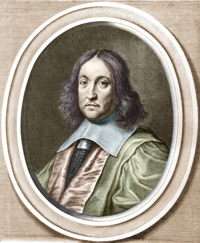 Pierre de Fermat (1601-1665), fransk matematiker. av Unknown artist