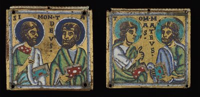 Plackpar: Simon och Thaddaeus och Thomas och Matthew av Unknown artist