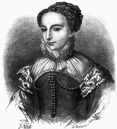 Porträtt Katarina av Medici, drottning av Frankrike av Unknown artist