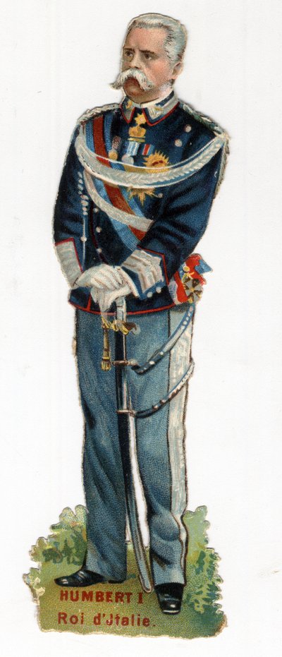 Porträtt Humbert I (Umberto I av Unknown artist