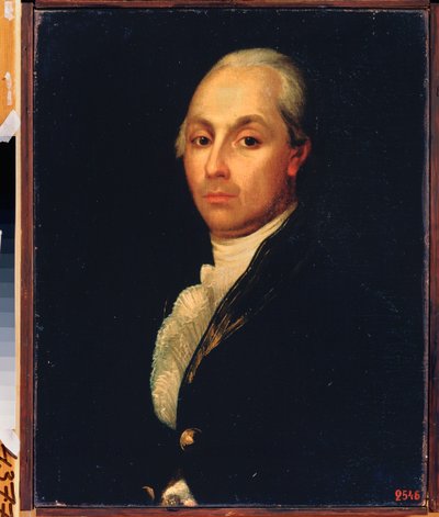 Porträtt av författaren Alexander Radishchev (Radishchev) (1749-1802). Anonym målning, olja på duk, före 1790. Rysk konst av Unknown artist