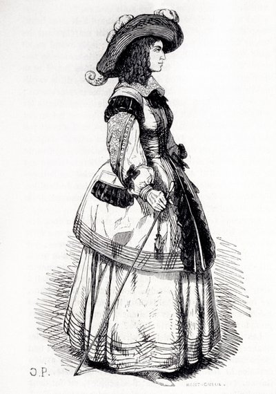 Porträtt av Anne Marie Louise d