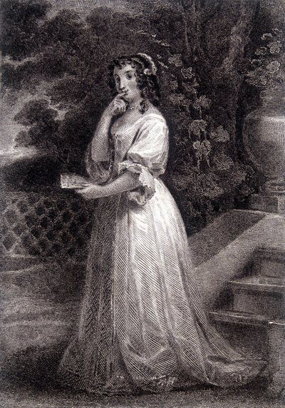 Porträtt av Anne "" Ninon "" av Enclos (eller Ninon de Lenclos eller Ninon de Lanclos av Unknown artist