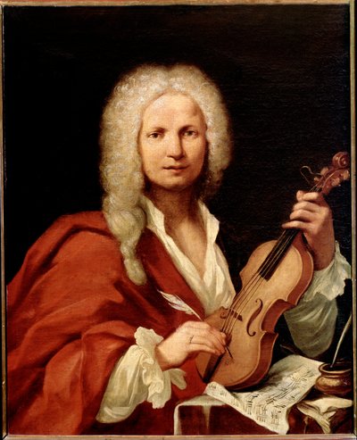 Porträtt av Antonio Vivaldi av Unknown artist