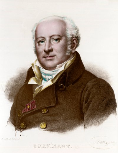 Porträtt av baron Jean Nicolas Corvisart av Unknown artist