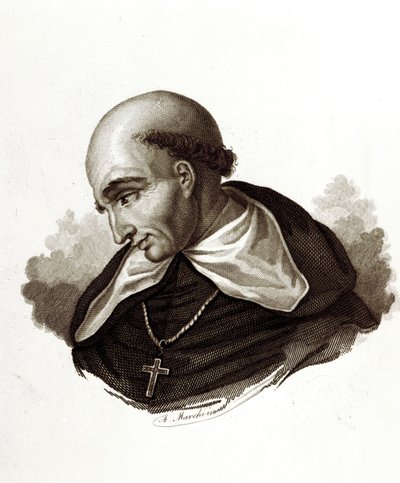 Porträtt av Bartolome de Las Casas (1474-1566). av Unknown artist