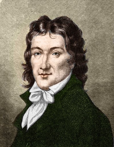 Porträtt av Camille Desmoulins (1760-1794), fransk politiker. av Unknown artist