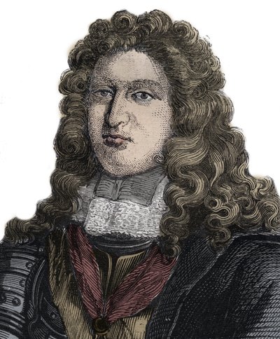 Porträtt av Charles Auguste de La Fare Comte de Laugères (1644-1712), fransk poet av Unknown artist