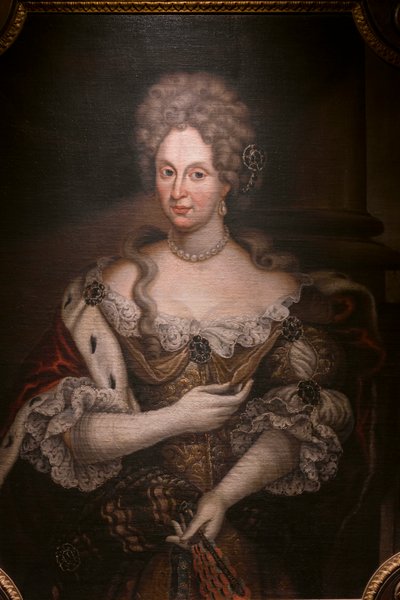 Porträtt av Dorotea Sofia av Neoburg av Unknown artist
