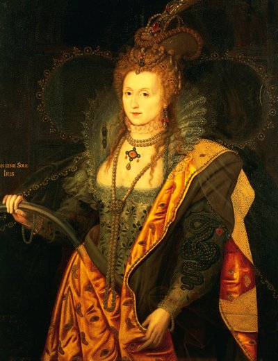 Porträtt av Elisabet I av England (målning) av Unknown artist