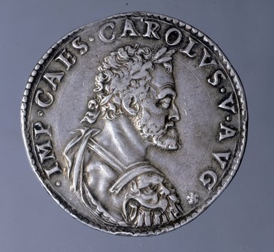 Porträtt av kejsar Karl V (1500 - 1558) av Unknown artist