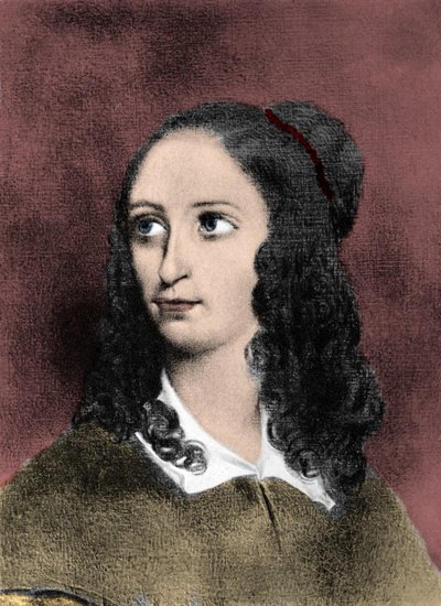 Porträtt av Flora Tristan, fransk politiker (1803-1844). av Unknown artist