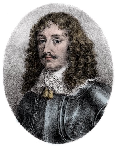 Porträtt av Francois VI, hertig av La Rochefoucauld, Prince de Marcillac (1613-1680), fransk författare - Porträtt du duc Francois de la Rochefoucauld (1613-1680), fransk författare - av Unknown artist