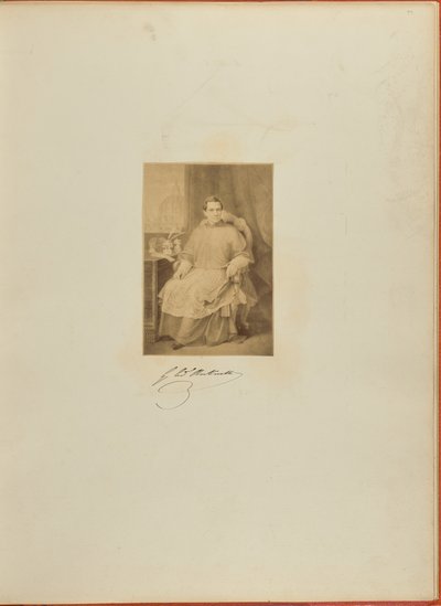 [Porträtt av Giacomo Antonelli] av Unknown artist