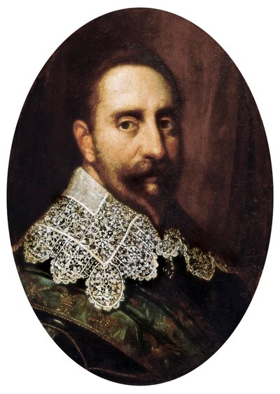 Porträtt av Gustave-Adolf II (Gustave Adolphe) (1594-1632), kung av Sverige från 1611 till 1632. Målning. Padua, Paduas kommunala museum. av Unknown artist