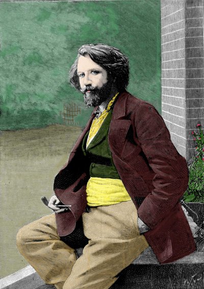 Porträtt av Gustave Charpentier (1860-1956), fransk kompositör. av Unknown artist