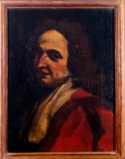 Porträtt av den italienske sångaren Stefano Landi (1587-1639) Anonym målning. 1700-talet. Bologna, Civic museum Bibliografiska museet av Unknown artist