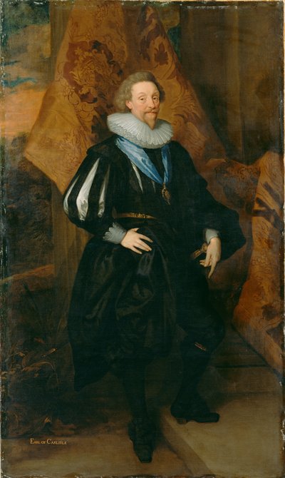 Porträtt av James Hay, 1:e earl av Carlisle av Unknown artist
