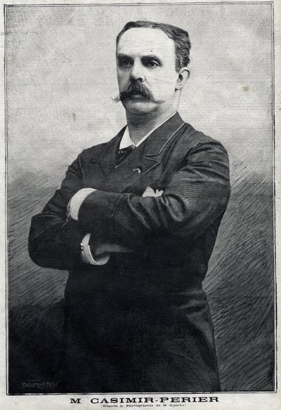 Porträtt av Jean Casimir-Perier (Casimir Perier av Unknown artist