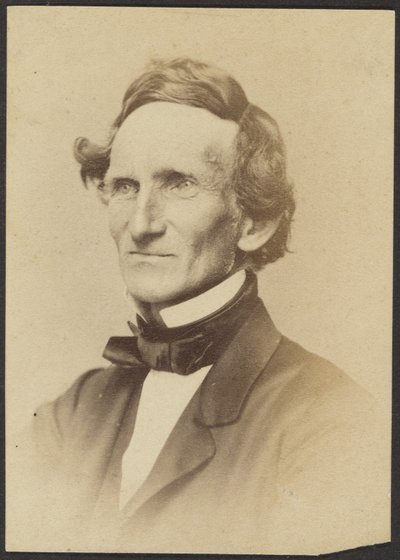 [Porträtt av Jefferson Davis] av Unknown artist