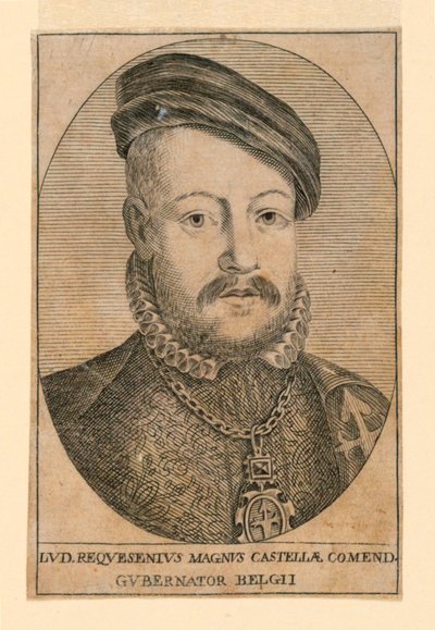 Porträtt av Luis de Requesenius (d. 1576) av Unknown artist