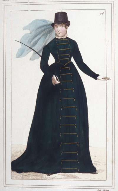 Porträtt av Marie-Paulette kallad Pauline Bonaparte (1780-1825), prinsessan Borghese. Gravyr från 1830 av Unknown artist