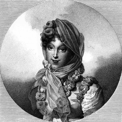 Porträtt av Marie Louise de Habsburg Lorraine kejsarinnan av fransmännen (Wien av Unknown artist