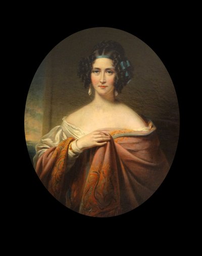 Porträtt av Mary Anne Disraeli av Unknown artist
