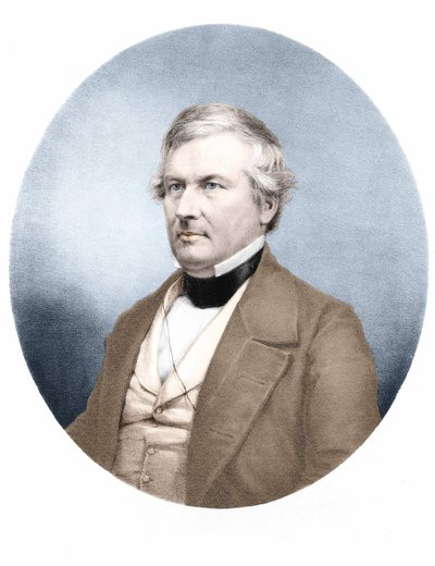 Porträtt av Millard Fillmore (1800 - 1874) av Unknown artist