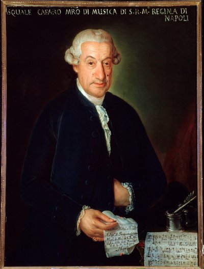 Porträtt av Pasquale Cafaro (målning) av Unknown artist