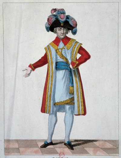 Porträtt av Paul Barras (1755-1829), ledamot av direktionen. av Unknown artist