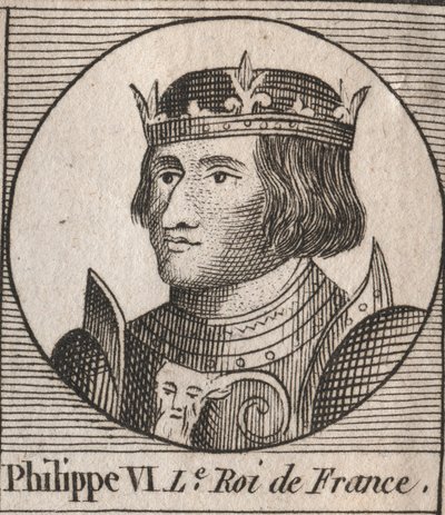 Porträtt av Filip VI av Valois av Unknown artist