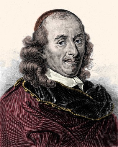 Porträtt av Pierre Corneille (1606-1684), gravyr från 1800-talet av Unknown artist