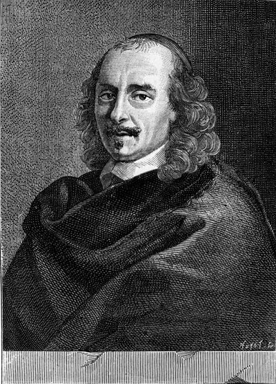 Porträtt av Pierre Corneille (1606 - 1684). av Unknown artist
